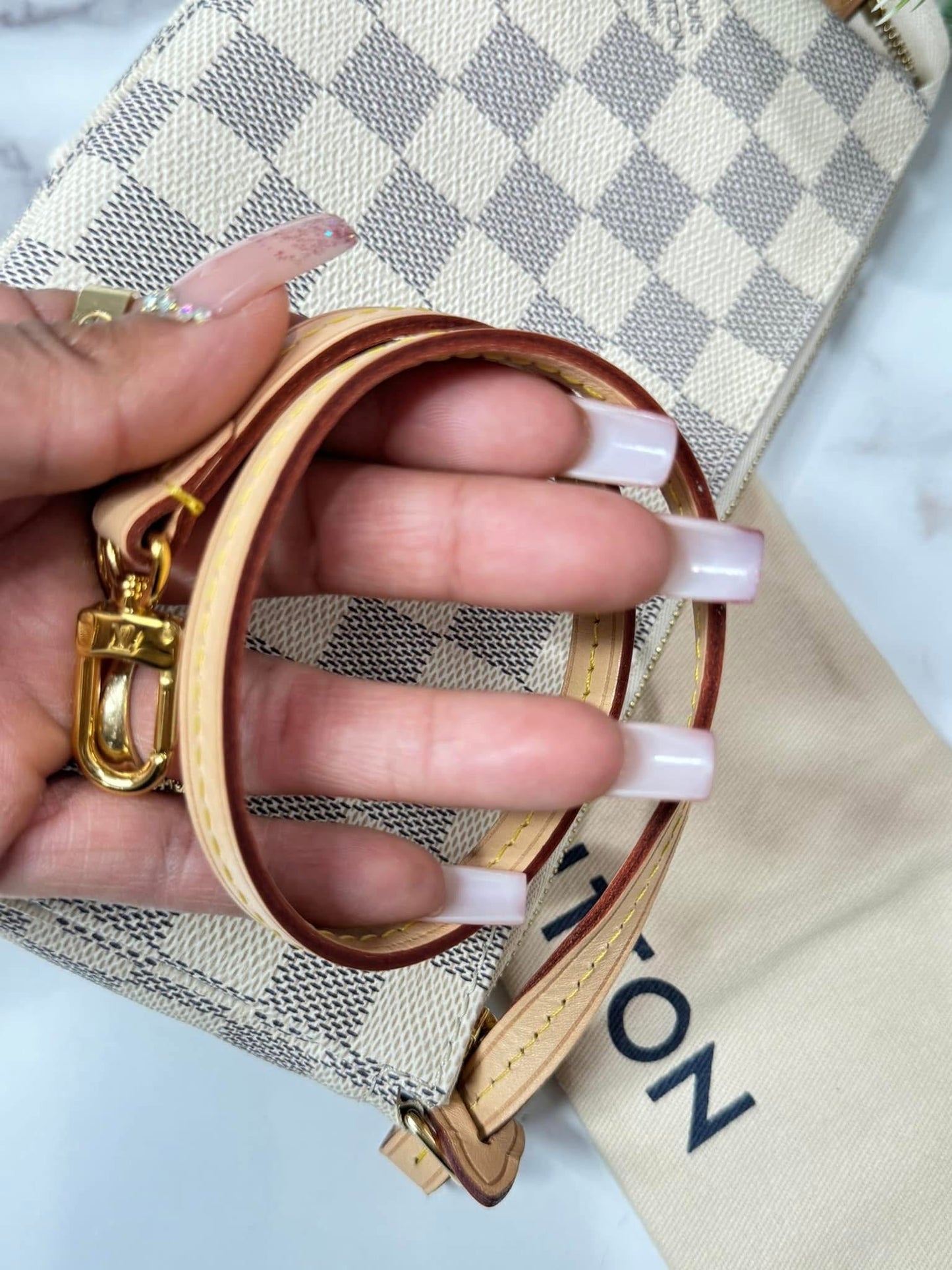 Louis Vuitton Damier Azur Pochette Accessoires