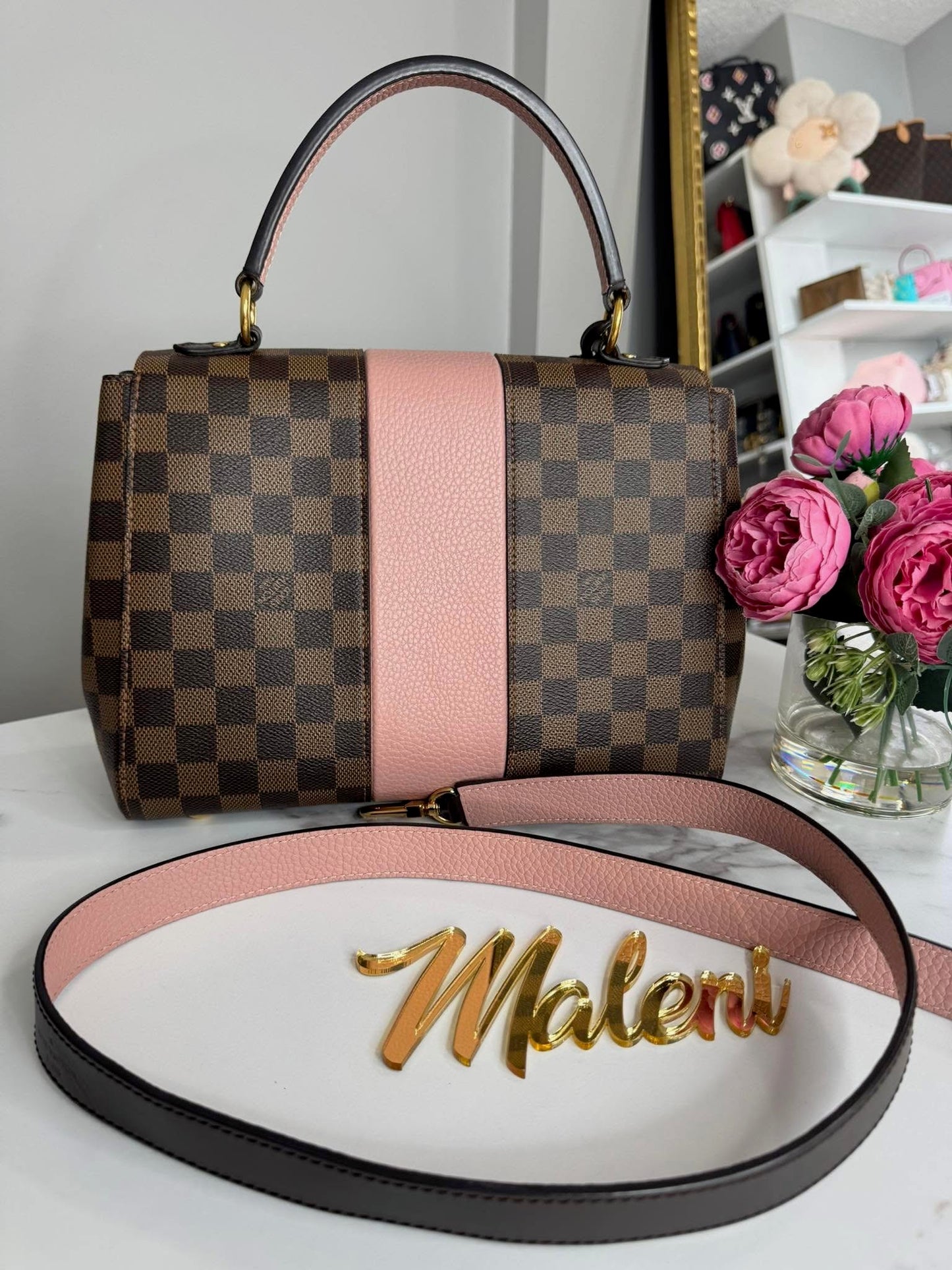 Louis Vuitton Damier Ebene MM Bond Street Magnolia