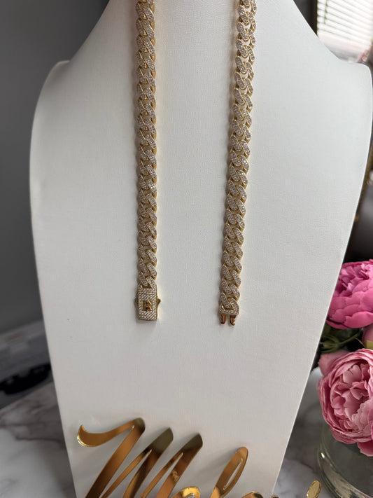 14K Monaco Cuban 20”