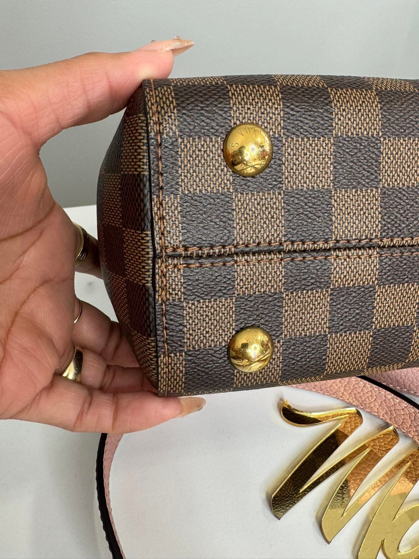 Louis Vuitton Damier Ebene MM Bond Street Magnolia