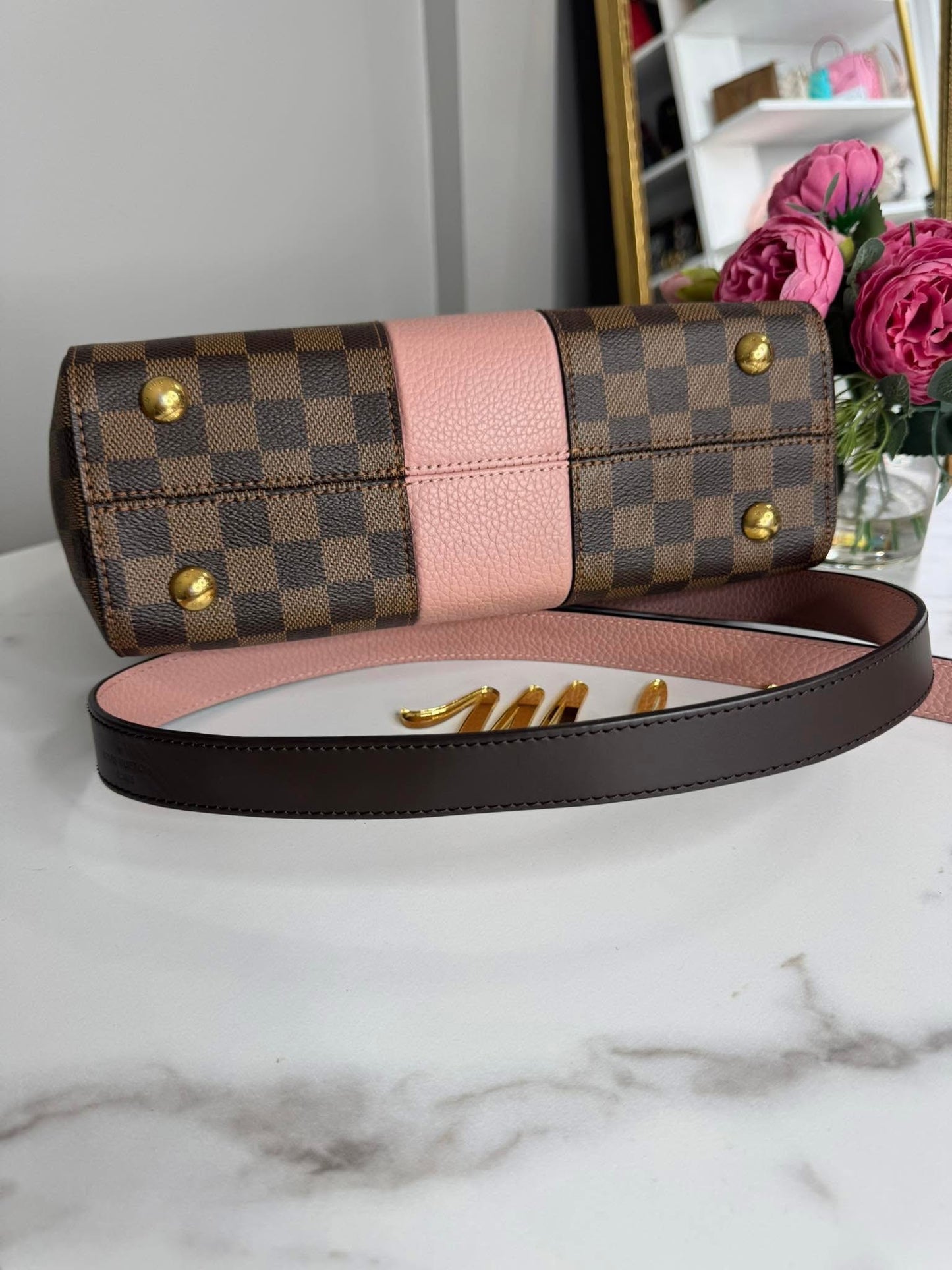 Louis Vuitton Damier Ebene MM Bond Street Magnolia