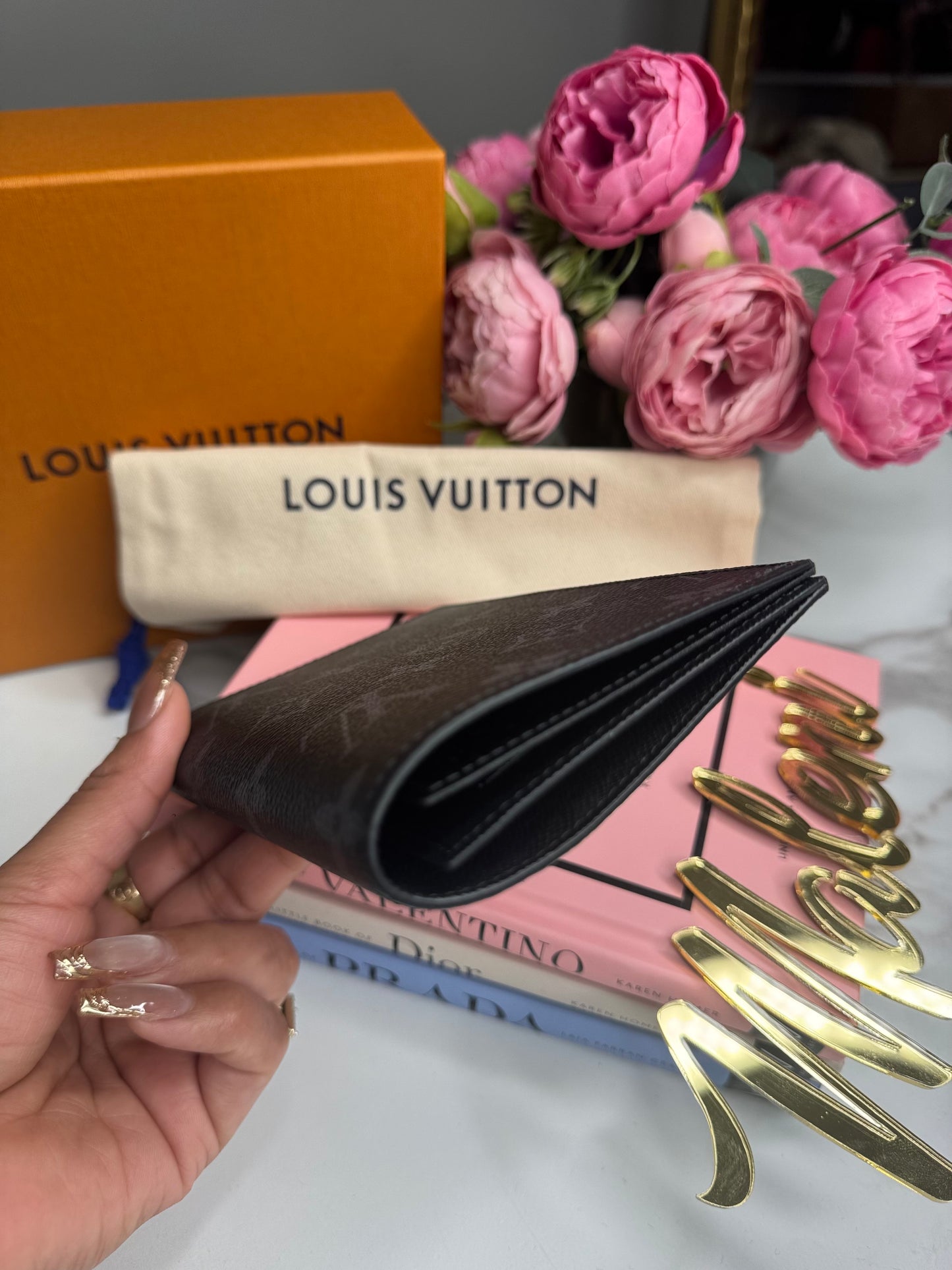 Louis Vuitton Passport Cover Eclipse Monogram