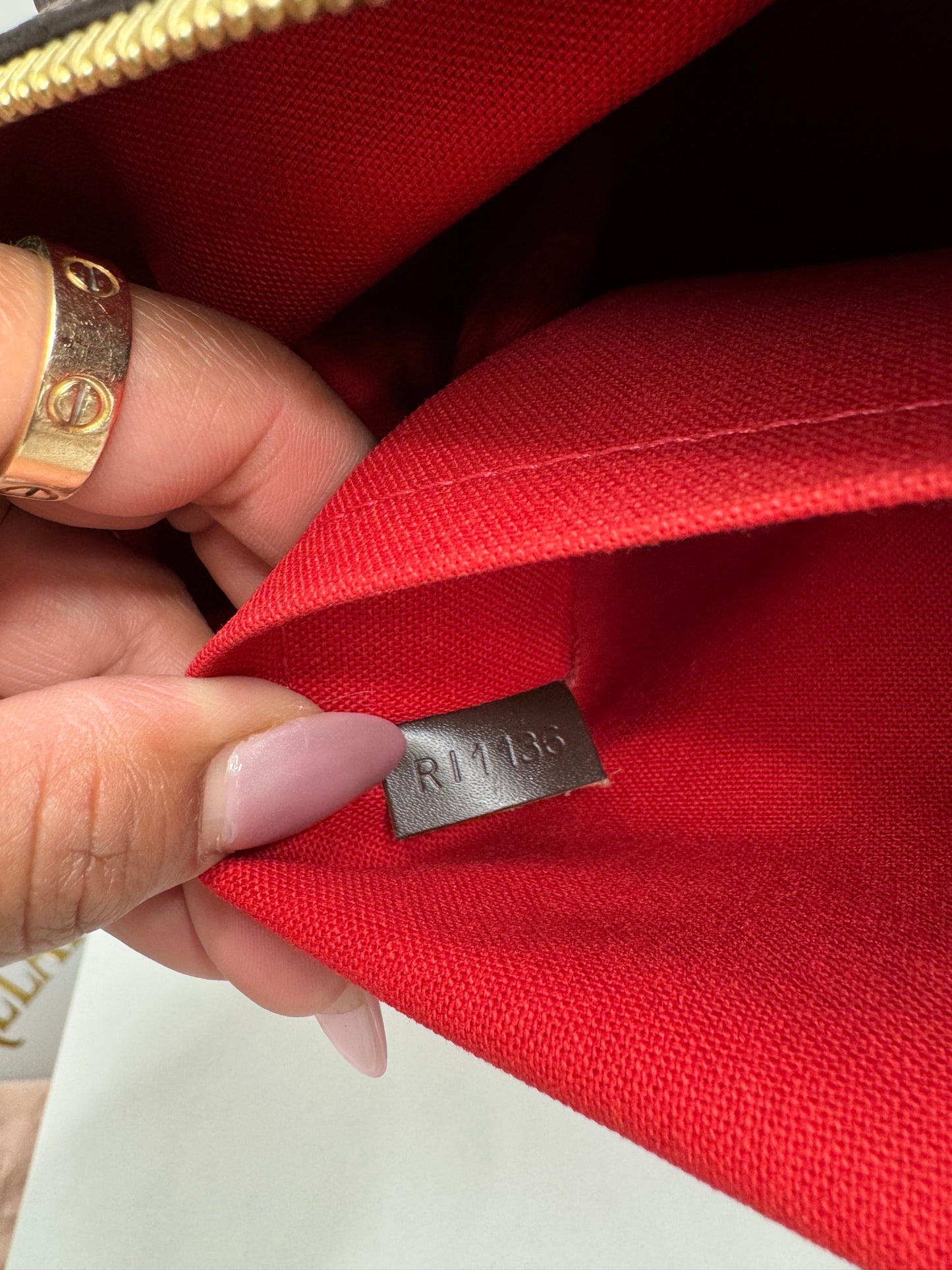 Louis Vuitton Damier Ebene Siena MM