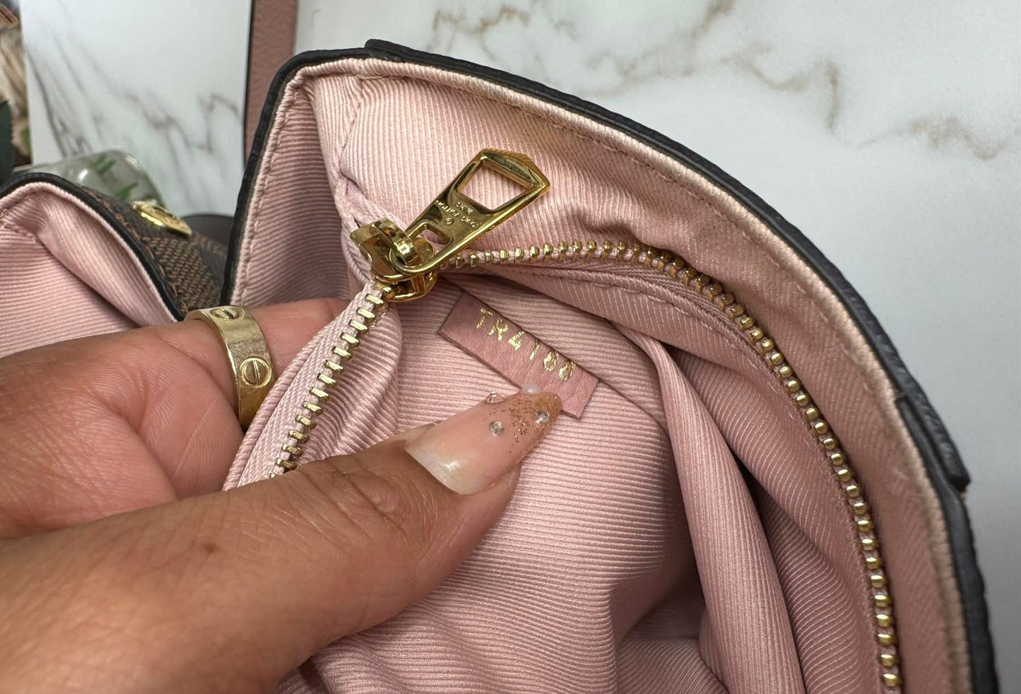 Louis Vuitton Damier Ebene MM Bond Street Magnolia