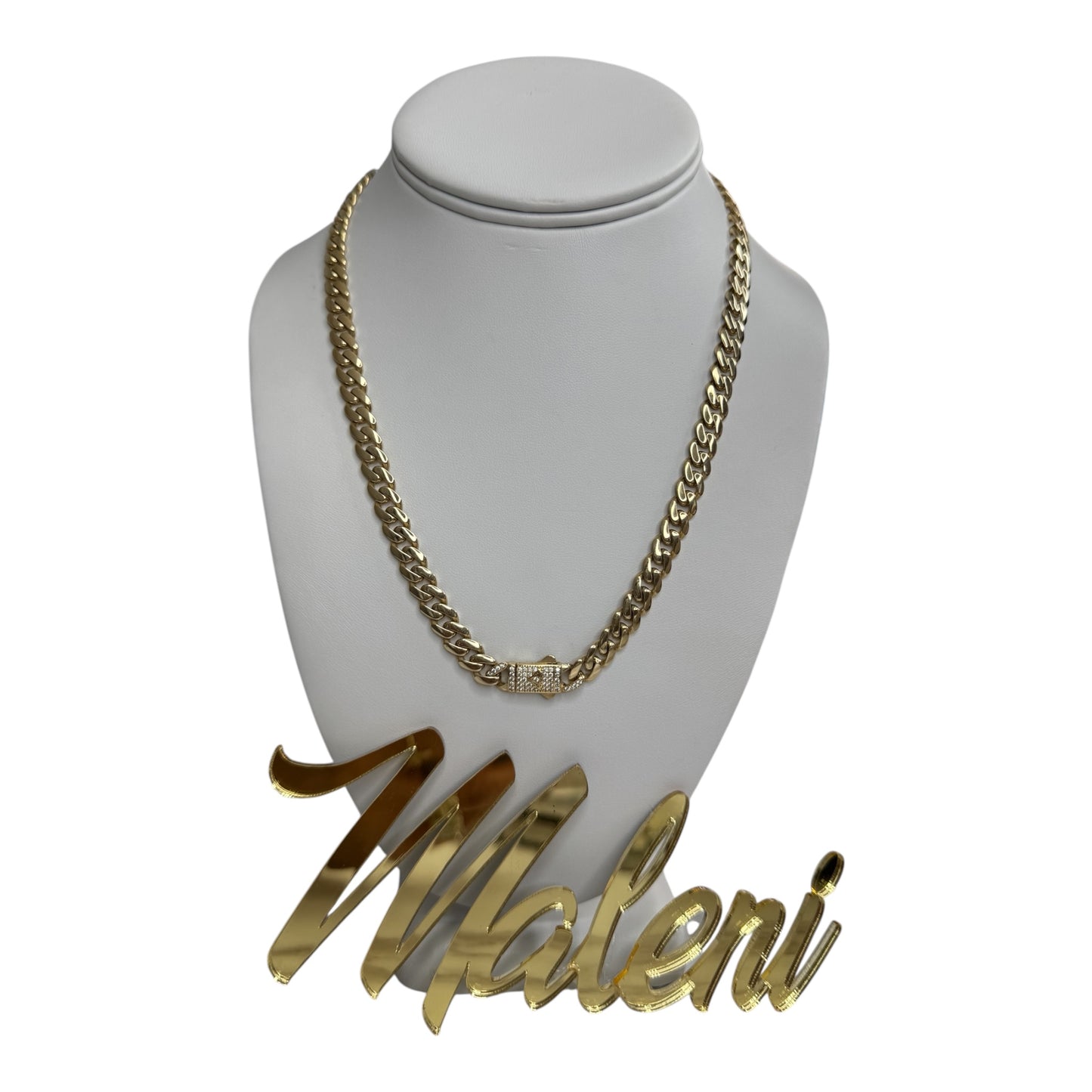 14K Monaco Cuban 18”