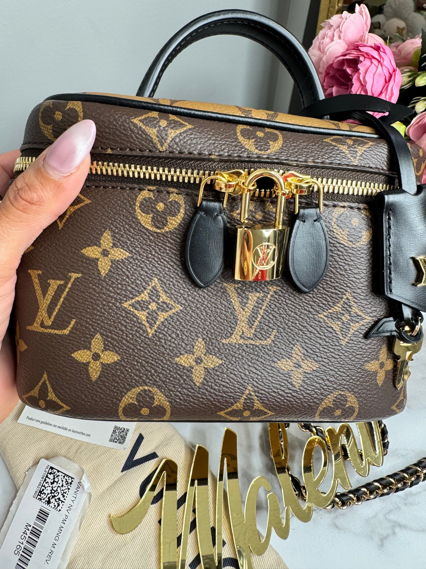 Louis Vuitton Reverse Monogram Vanity PM