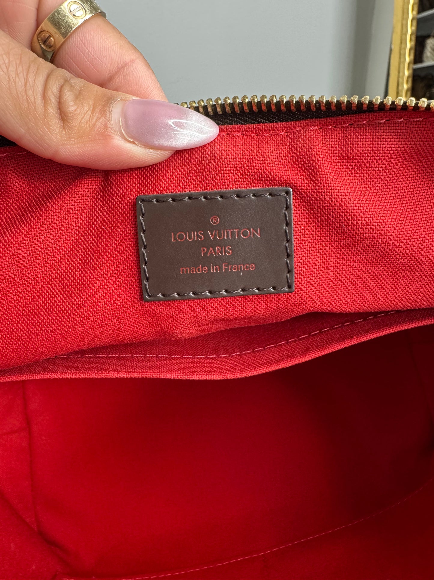 Louis Vuitton Damier Ebene Siena MM