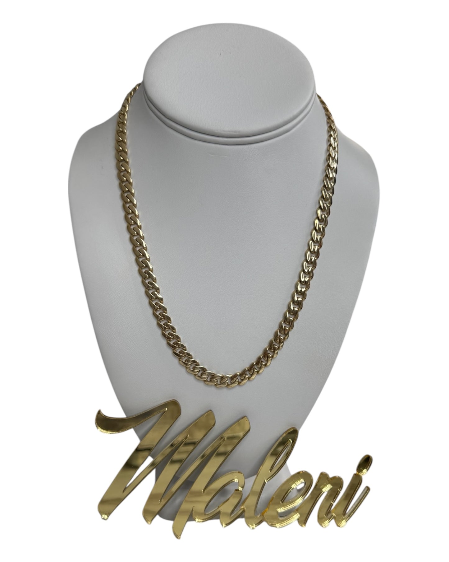 14K Monaco Cuban 18”