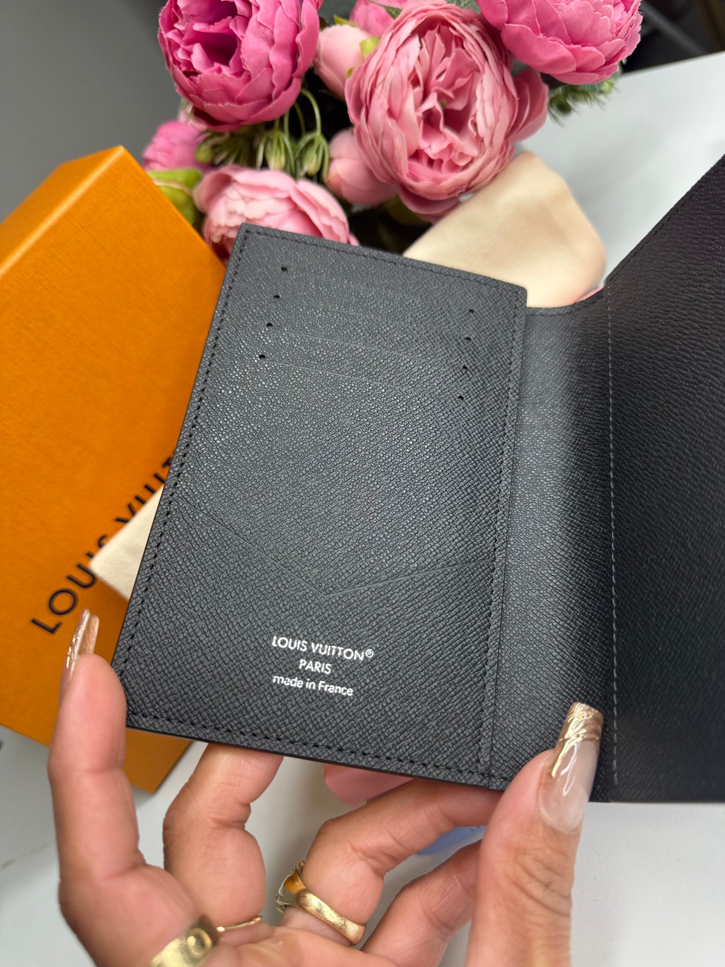 Louis Vuitton Passport Cover Eclipse Monogram