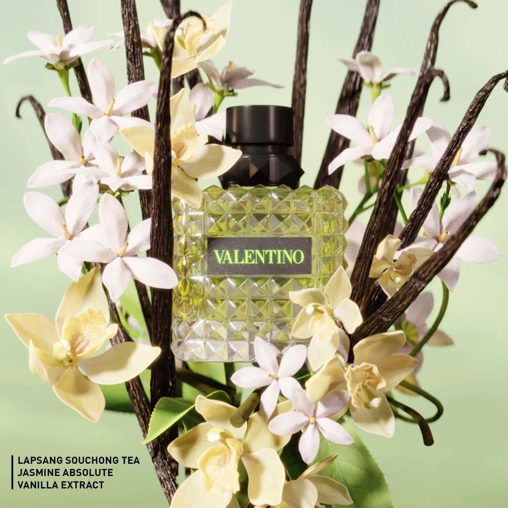 Valentino Born In Roma Donna Green Stravaganza