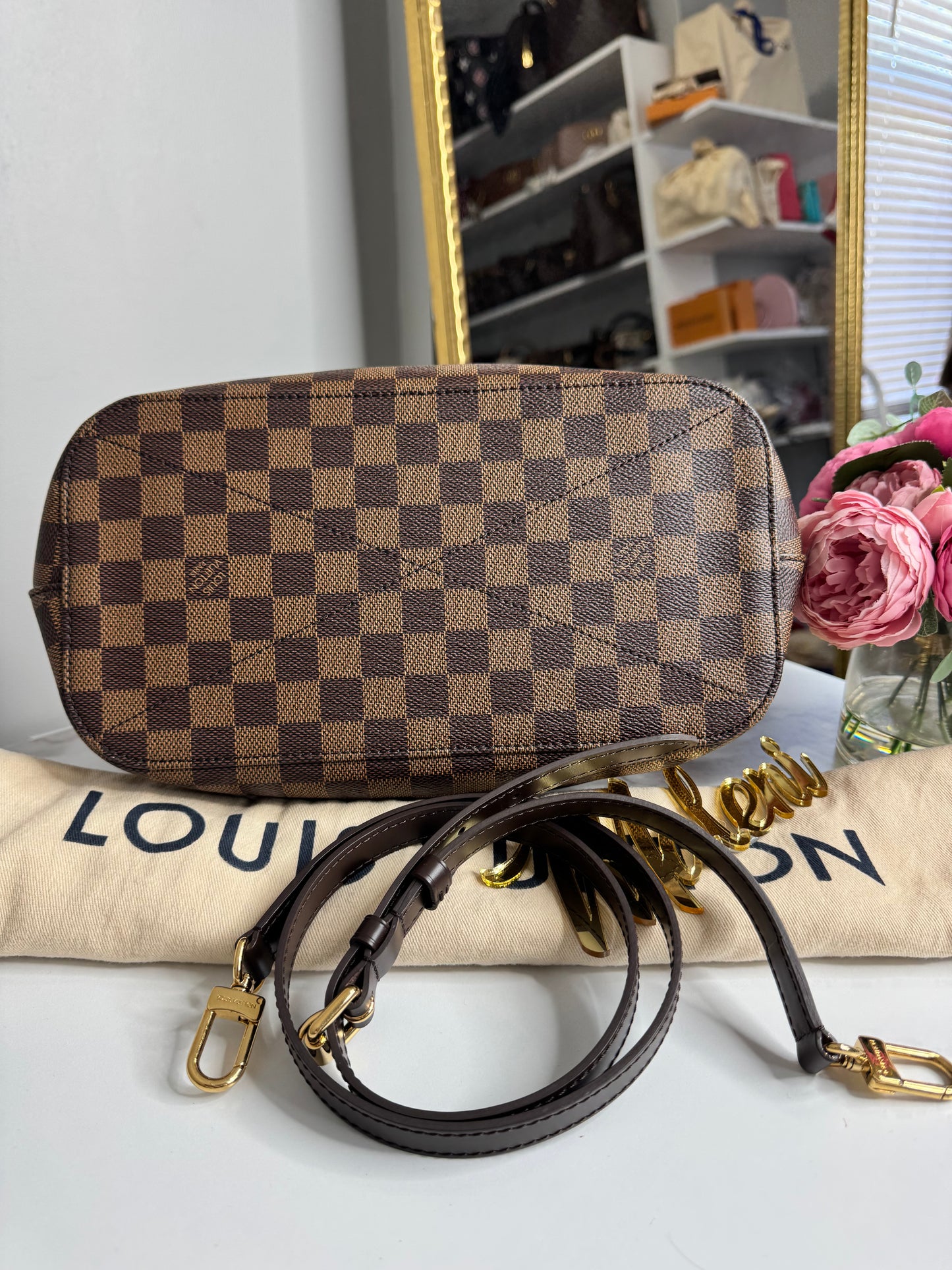 Louis Vuitton Damier Ebene Siena MM