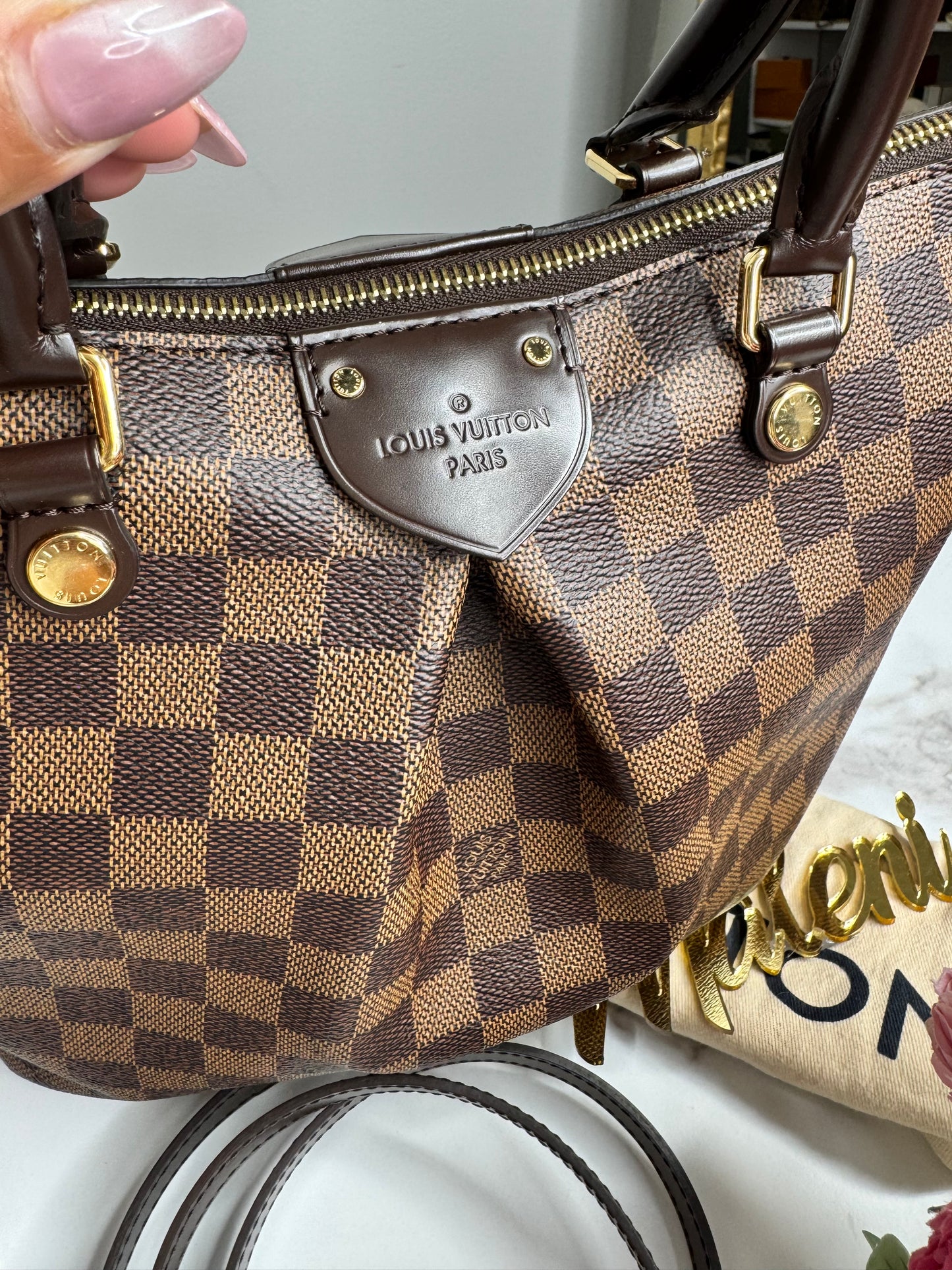 Louis Vuitton Damier Ebene Siena MM