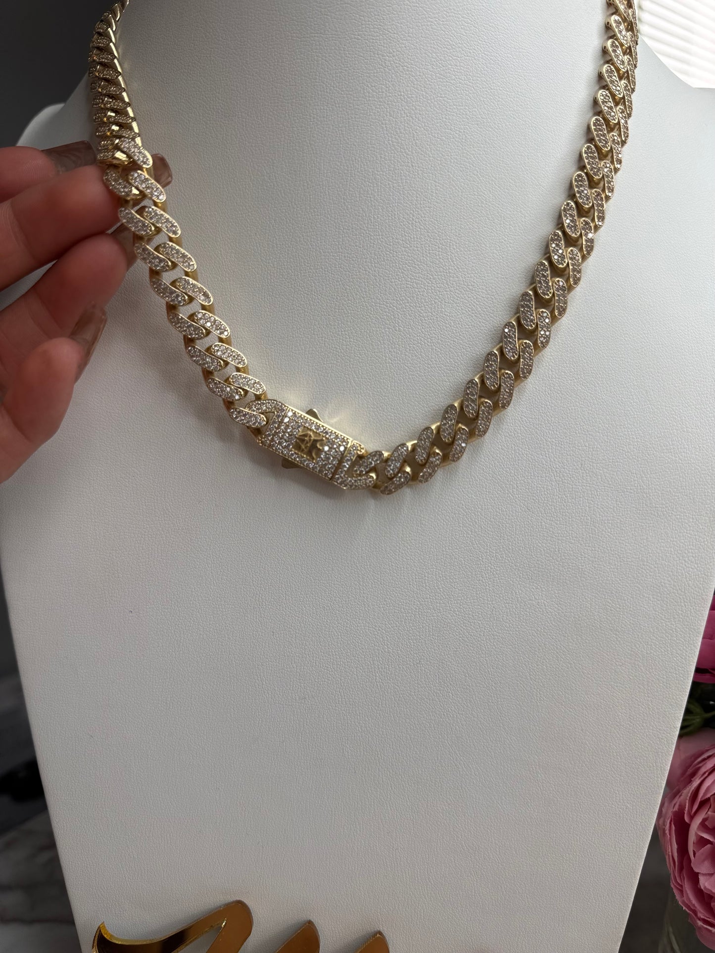 14K Monaco Cuban 20”